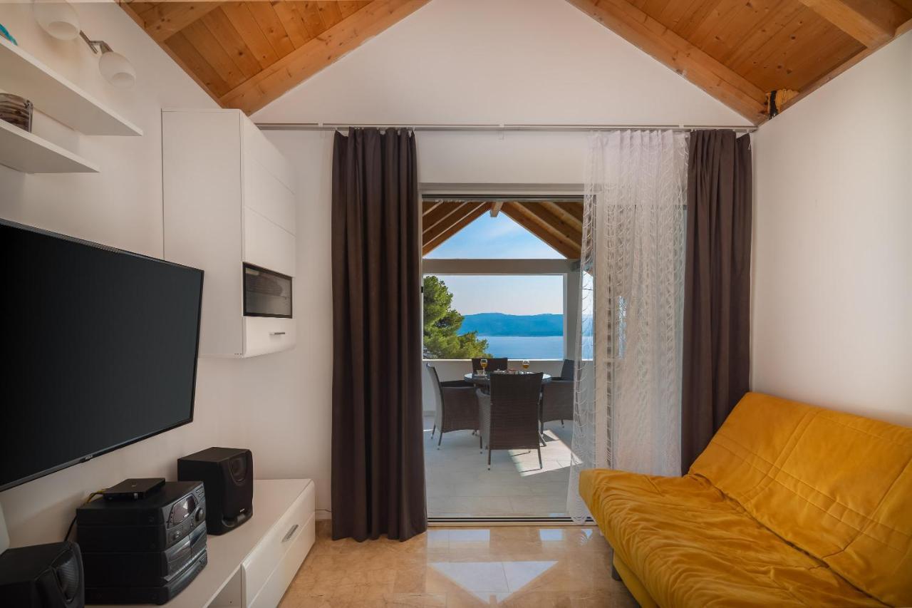 Villa Leoma With Heated Pool Marusici  Exteriör bild