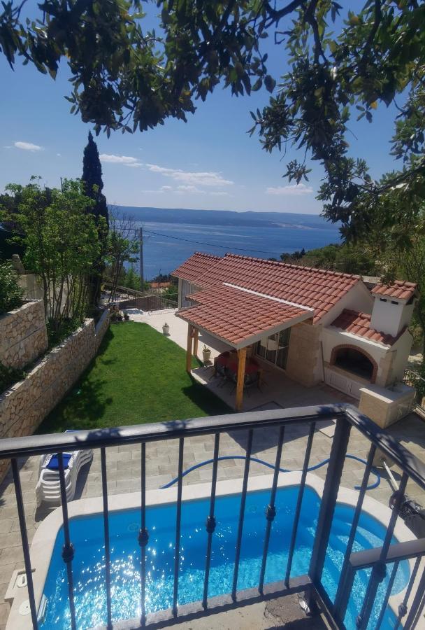 Villa Leoma With Heated Pool Marusici  Exteriör bild